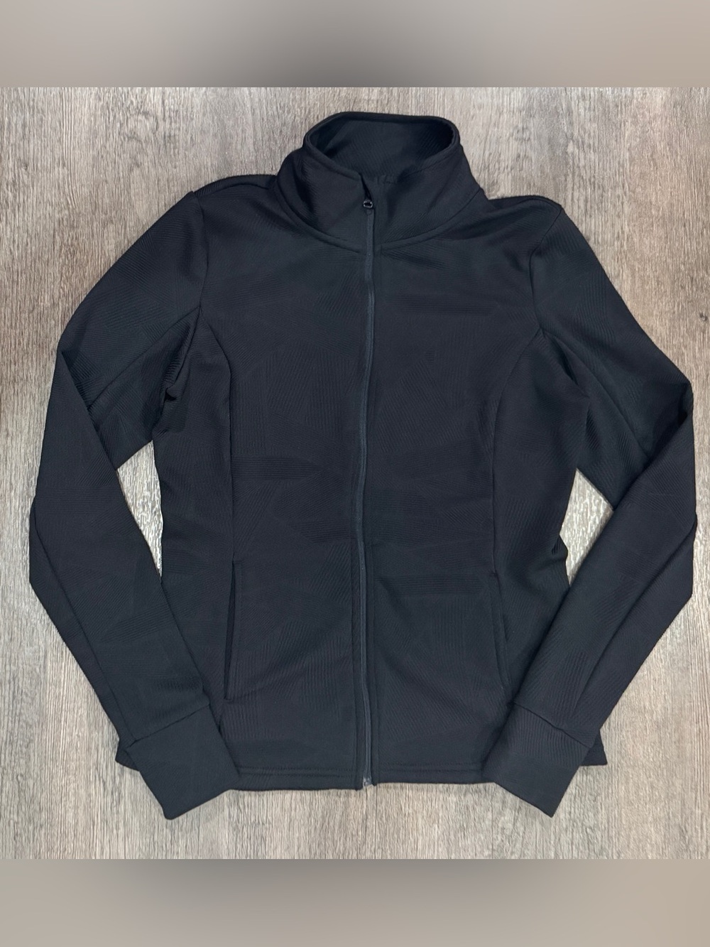 Mondetta Jacquard Full-Zip Jacket Black Small